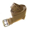 Cinto América Masculino Esportivo Material Cadarço Caquí
