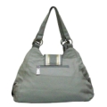 Bolsa em Couro Santino Coleção Queens Cinza