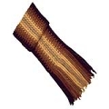Cachecol em Lã de Trico Mesclado, 21x140cm.