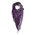 Echarpe de Trico Mesclada Purple, 95x47cm.