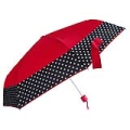 Guarda-Chuva Poá Mini em Alumínio Vermelho