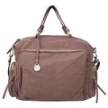 Bolsa em Couro Macadamia cor Goiaba