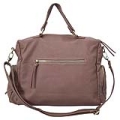 Bolsa em Couro Macadamia cor Goiaba