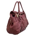Bolsa em Couro Macadamia Goiaba