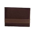 Carteira em Couro Nobuck Kraft Fasolo Chocolate