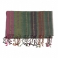 Echarpe Viscose Tear ListradinhaVerde
