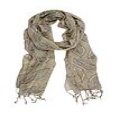 Echarpe de Viscose Verde Folha