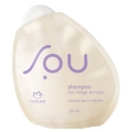 Shampoo Liso Longa Duração, Cabelos Alisados, SOU aspecto natural e sem frizz, prolongando o efeito da progressiva - 200ml.