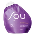 Condicionador Liso Longa Duração, Cabelos Alisados, SOU aspecto natural e sem frizz, prolongando o efeito da progressiva - 200ml.