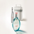 Presente Biografia Feminino. 1 óleo desodorante corporal perfumado, 150 ml, 1 desodorante colônia Biografia, 100 ml, 1 frasqueira, nas dimensões: C 19 x L 11 x A 14,5 cm, e 1 embalagem de presente sacola G.