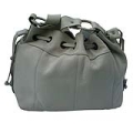 Bolsa em Couro Floter Bege - Verso